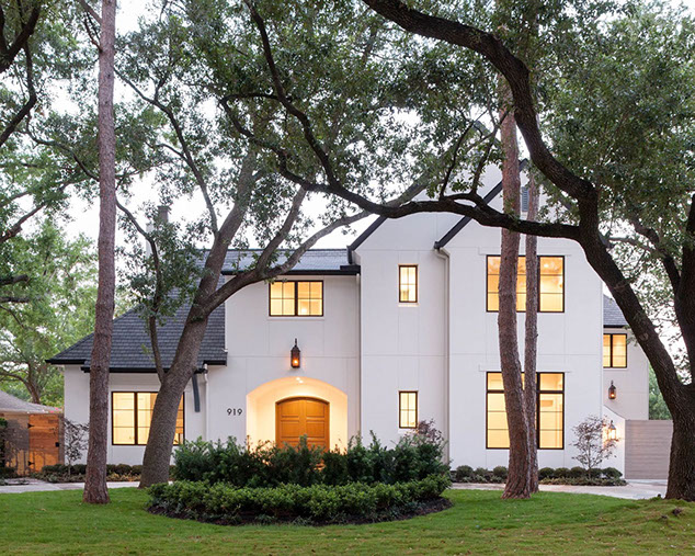 Modern English inspired home