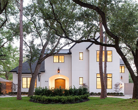 Modern English inspired home