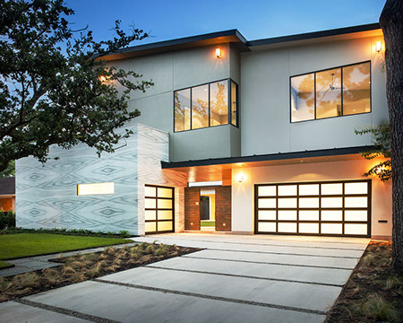 Modern courtyard architectural design
